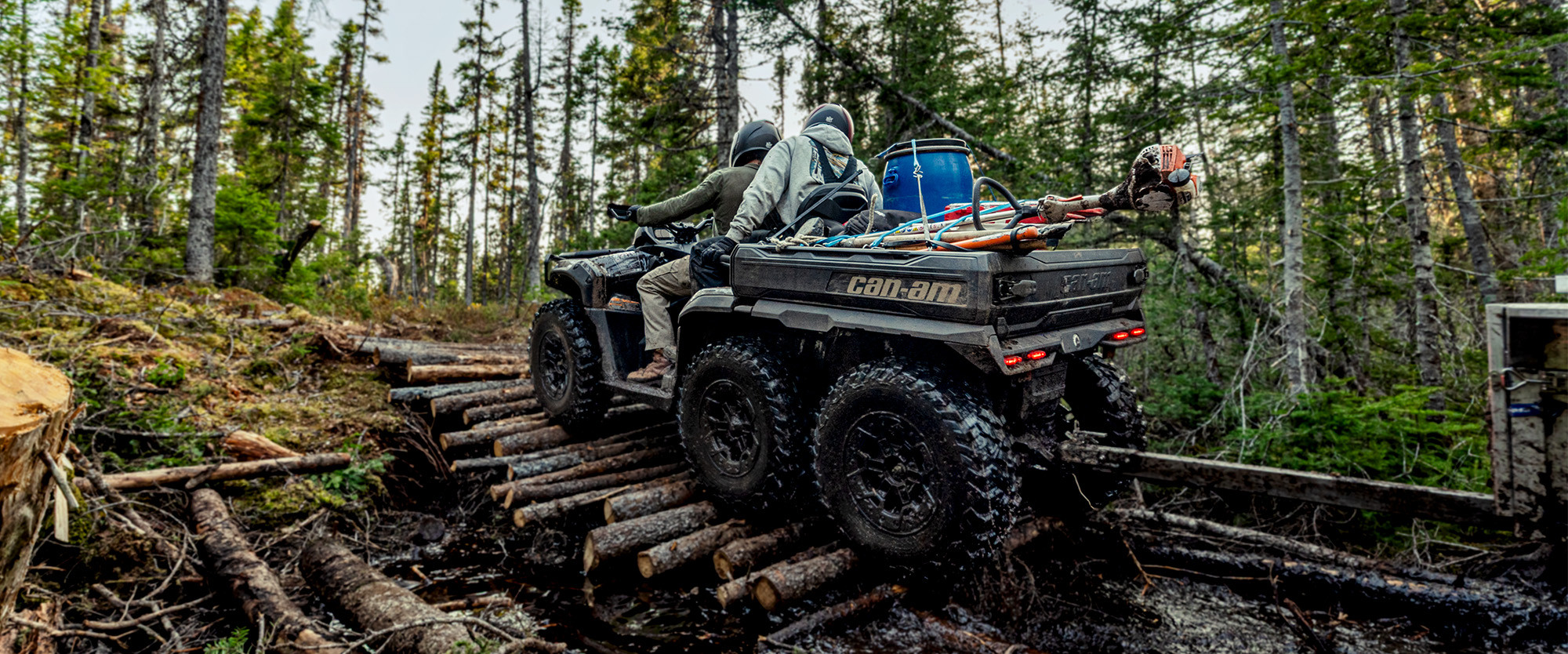 Outlander Max 6X6 <br>Backcountry 1000R