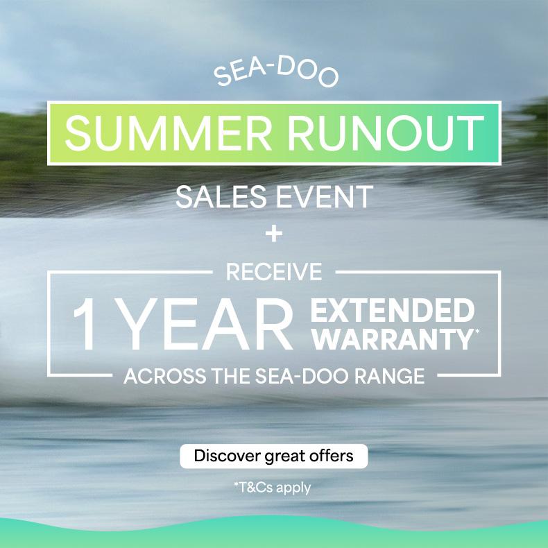 BRP NZ - SeaDoo Model Year Runout Campaign