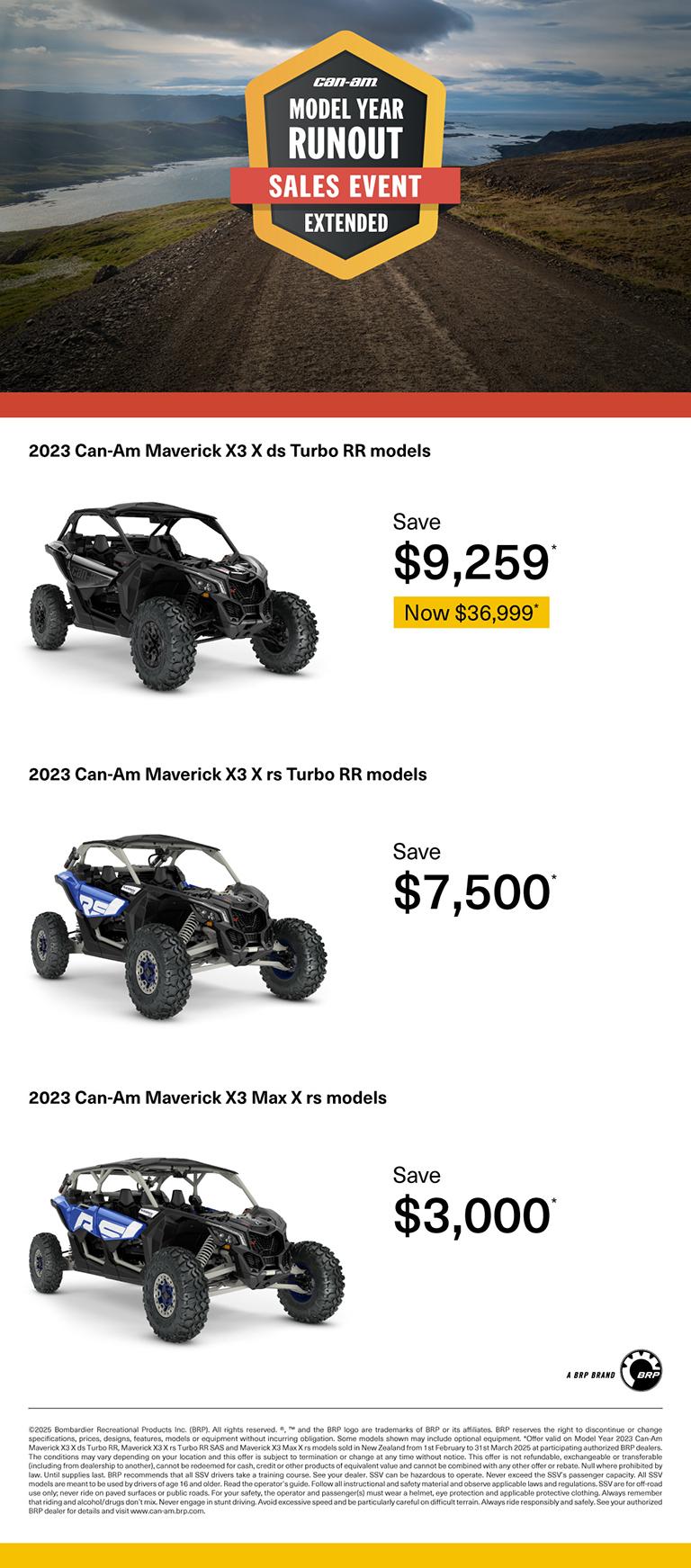 Can-Am Campaign - Q1 2025 Retail Program NZ Rec-Sport